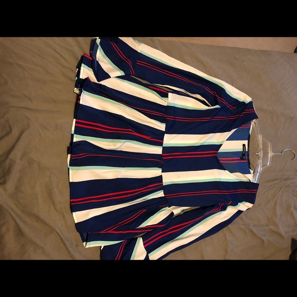 Peplum satin blouse - Picture 2 of 2